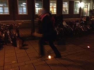 Fire-jumping at SOAS 17 March 2015
