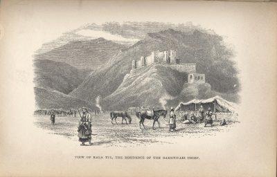 This is the mountain castle where Layard - the same man who rediscovered Nineveh - stayed when he visited, and fought with, the Bakhtiari. Image from: Early adventures in Persia 1887